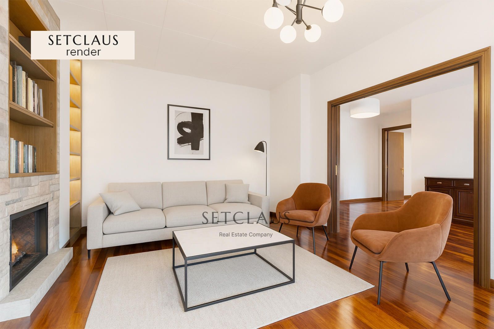 Living room of House or chalet for sale in El Masnou  with Air Conditioner, Heating and Private garden