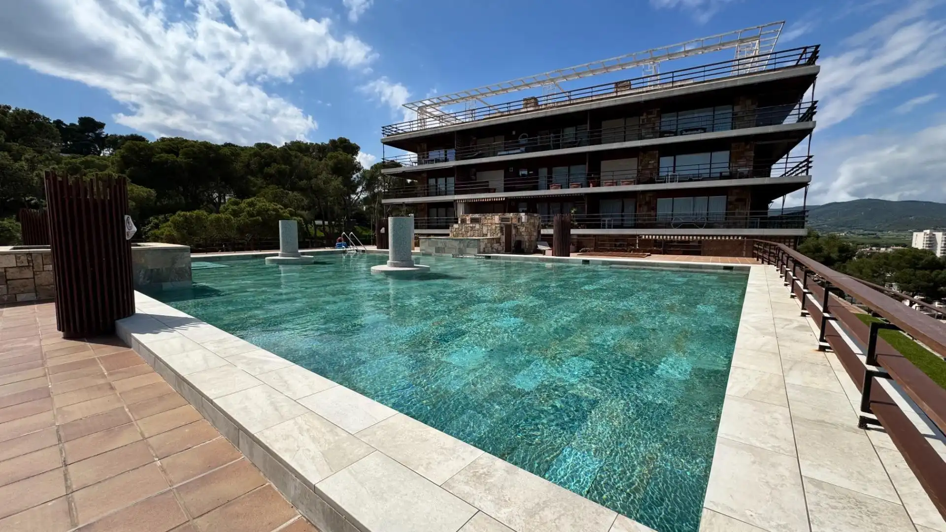 Piscina de Piso en venta en Calonge i Sant Antoni con Jardín privado, Terraza y Trastero