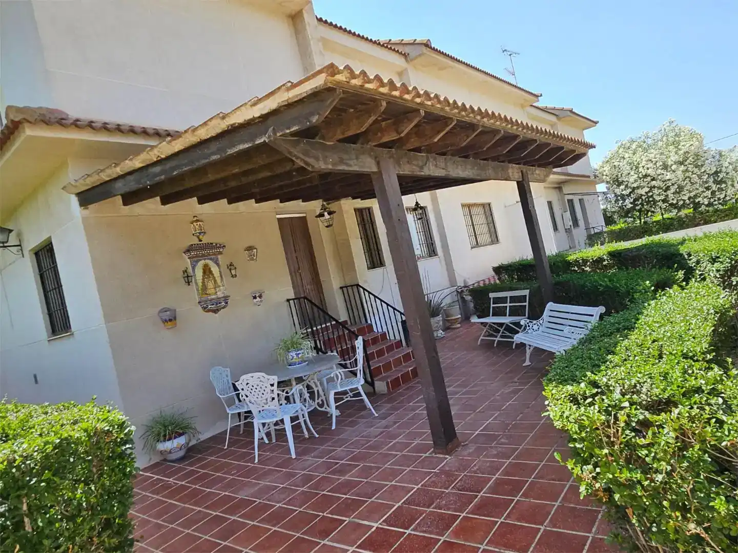 Terrace of Houses for sale in Lorca  with Air Conditioner, Swimming Pool and Balcony