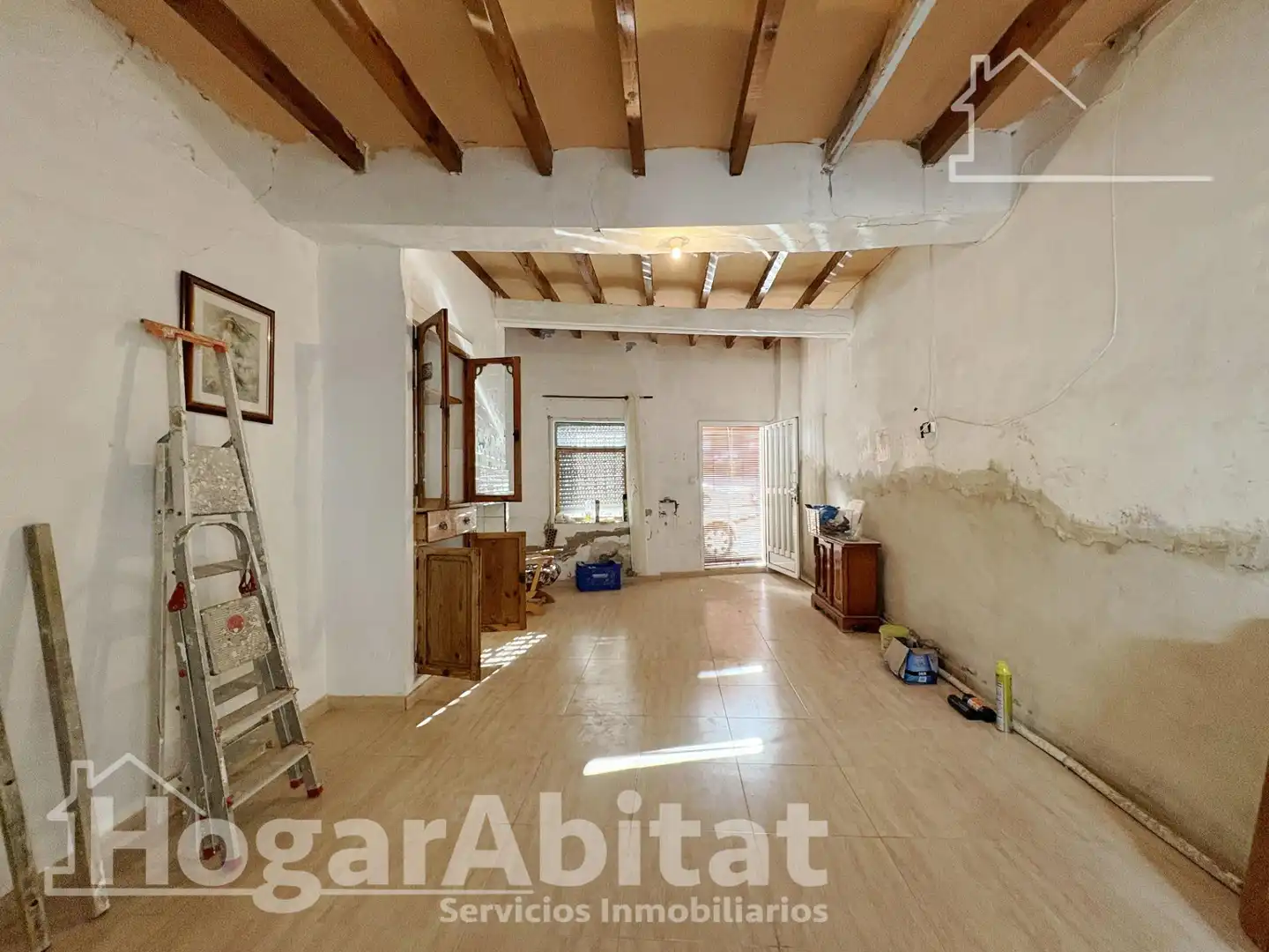 Sala de estar de Casa o chalet en venta en Tavernes de la Valldigna con Terraza, Trastero y Amueblado
