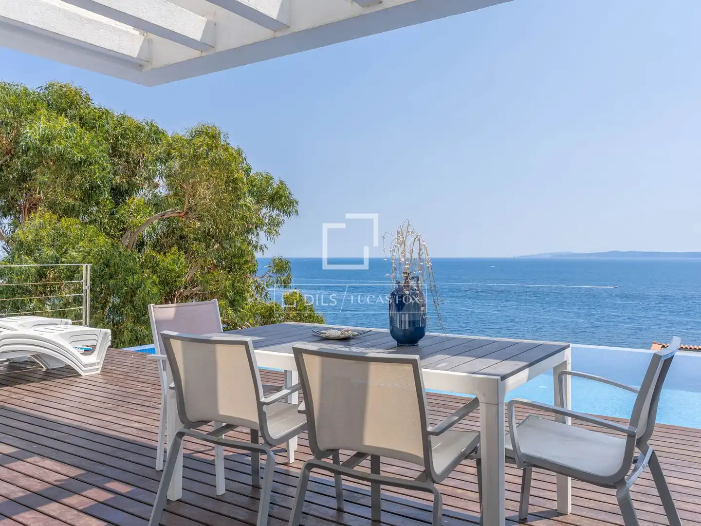 Terraza de Casa o chalet en venta en Roses con Aire acondicionado, Calefacción y Jardín privado