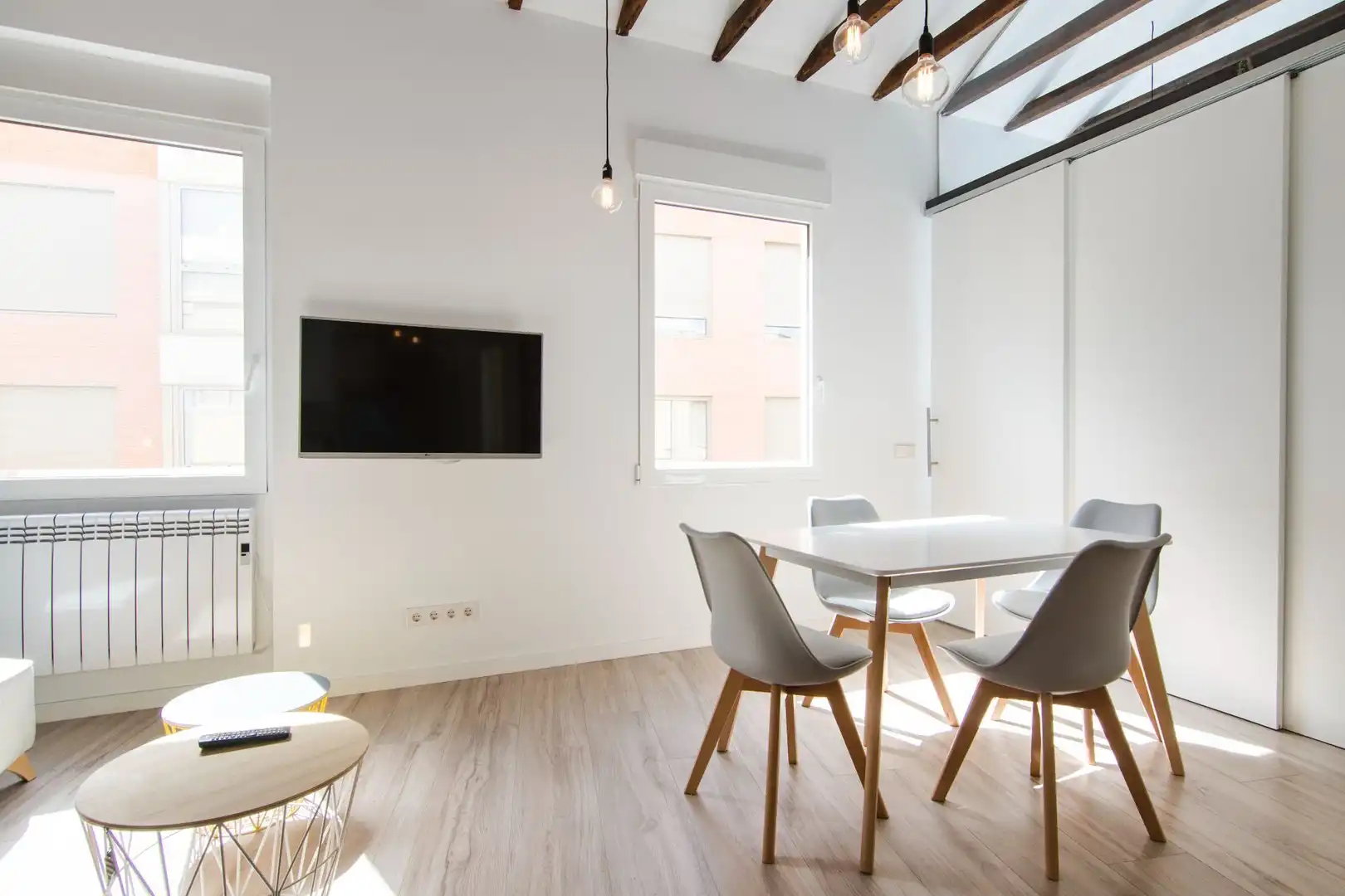 Sala de estar de Ático en venta en Madrid con Calefacción y Amueblado