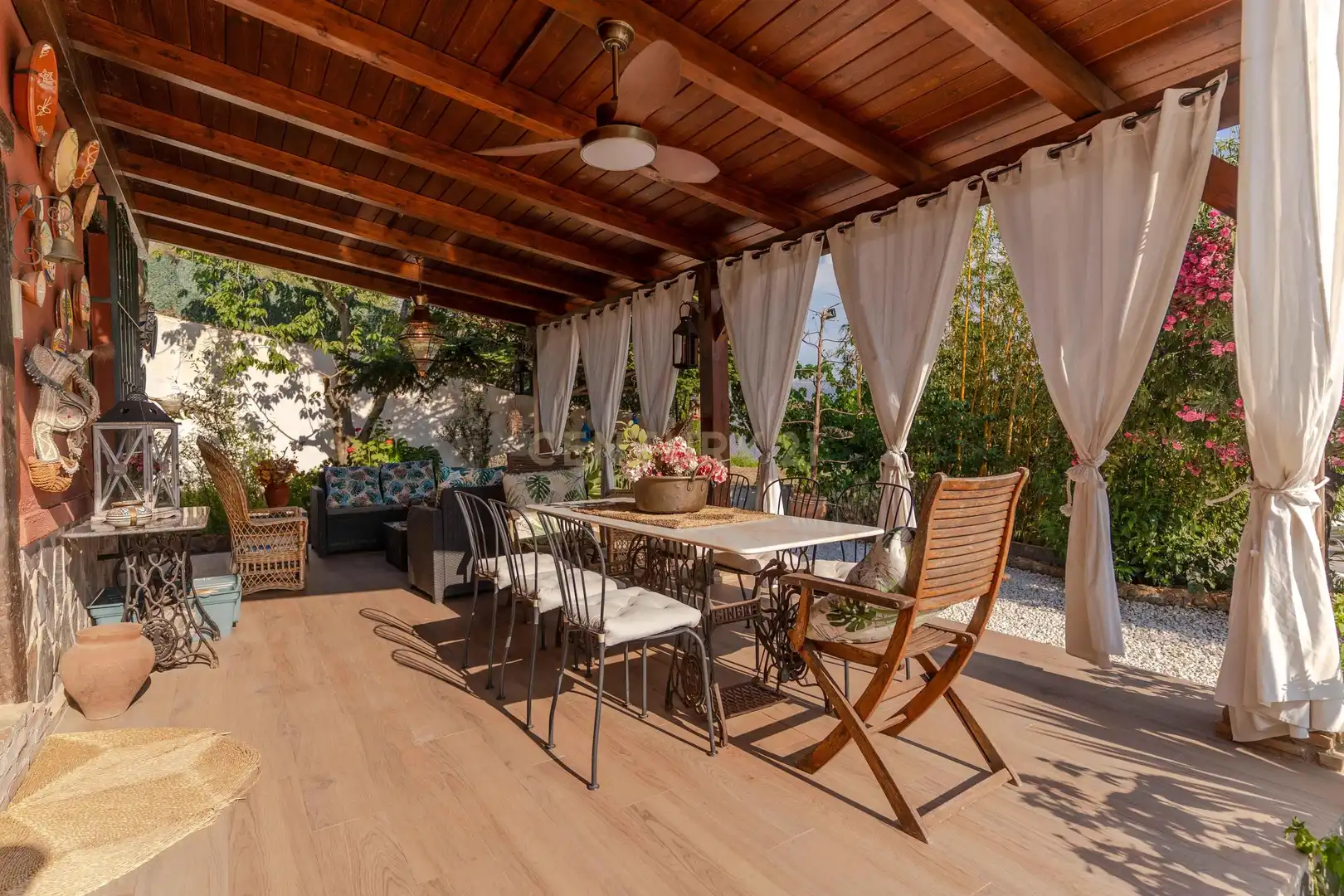 Terrace of Houses for sale in Lanjarón  with Private garden, Storage room and Swimming Pool