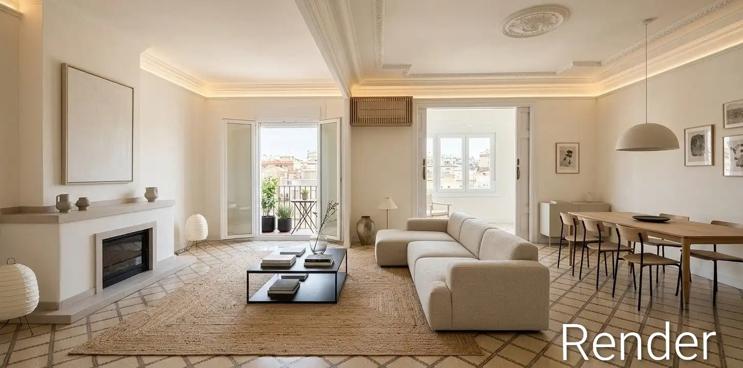 Wohnung zur Miete in Carrer de Muntaner, L'Antiga Esquerra de l'Eixample