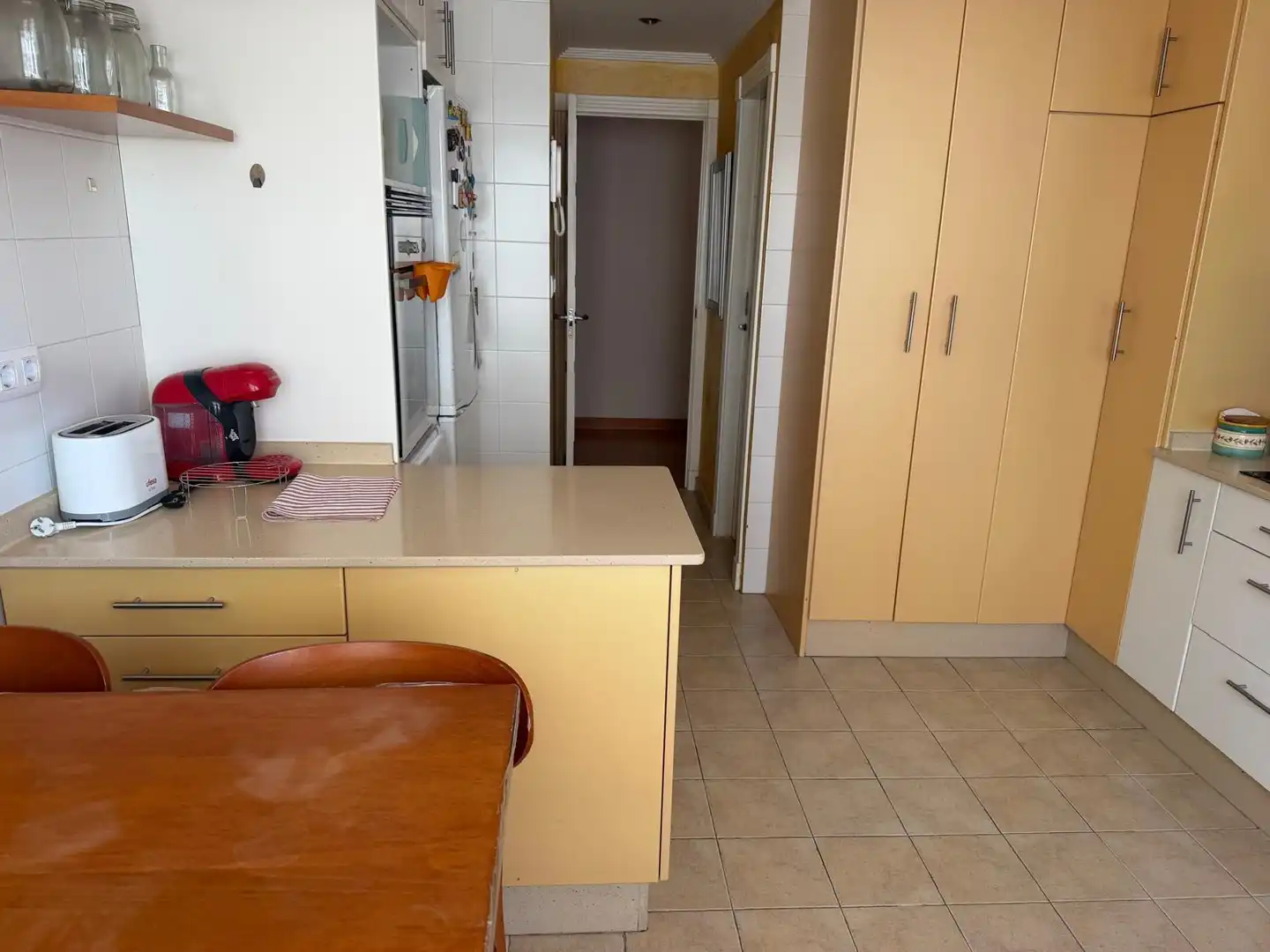 Kitchen of Flat for rent in Cartagena  with Furnished
