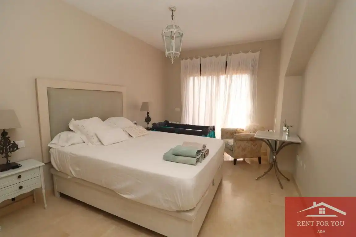 Schlafzimmer von Haus oder Chalet zur Miete in Coín mit Klimaanlage, Heizung und Privatgarten