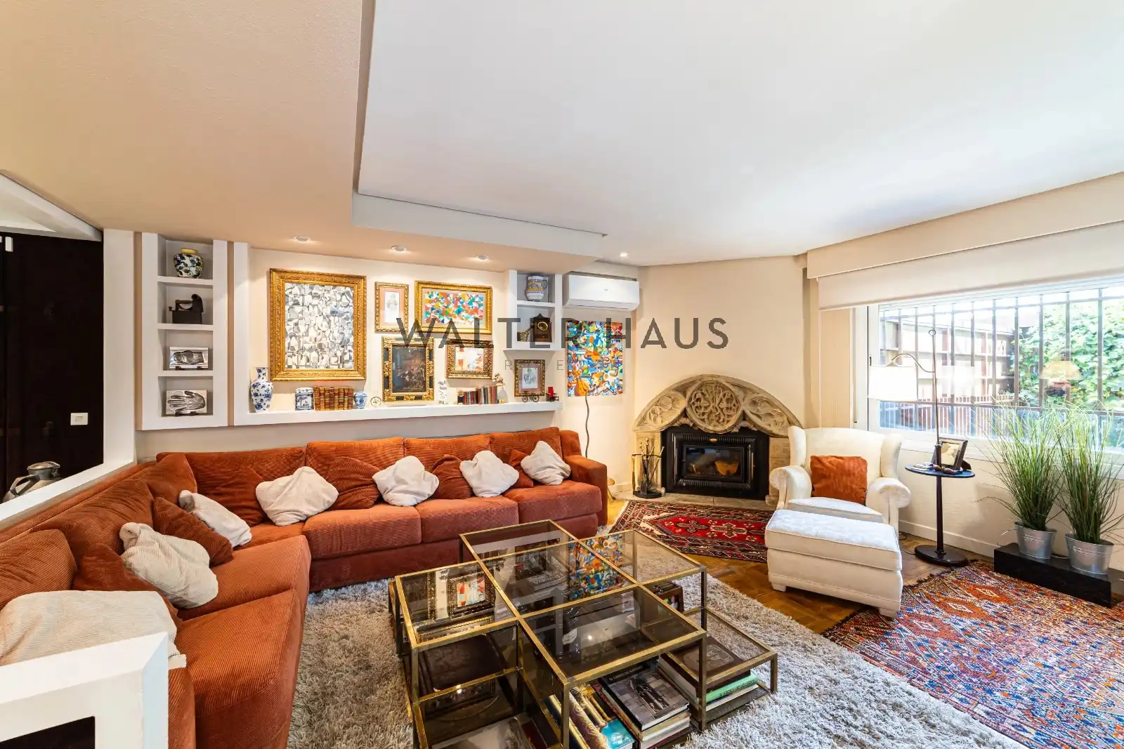 Sala de estar de Piso en venta en Madrid con Aire acondicionado, Calefacción y Jardín privado