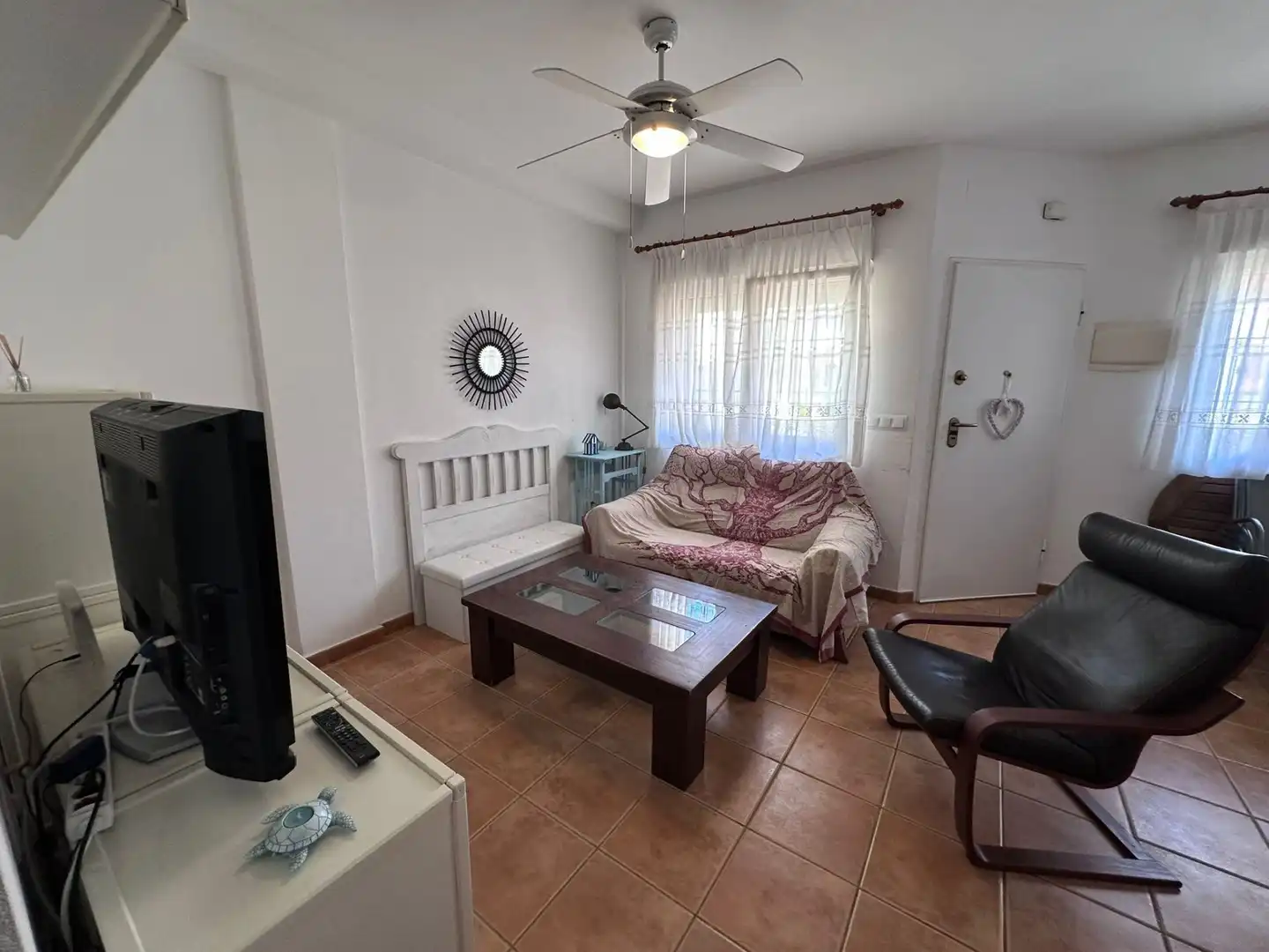 Sala d'estar de Casa o xalet de lloguer en Pilar de la Horadada amb Aire condicionat, Calefacció i Terrassa