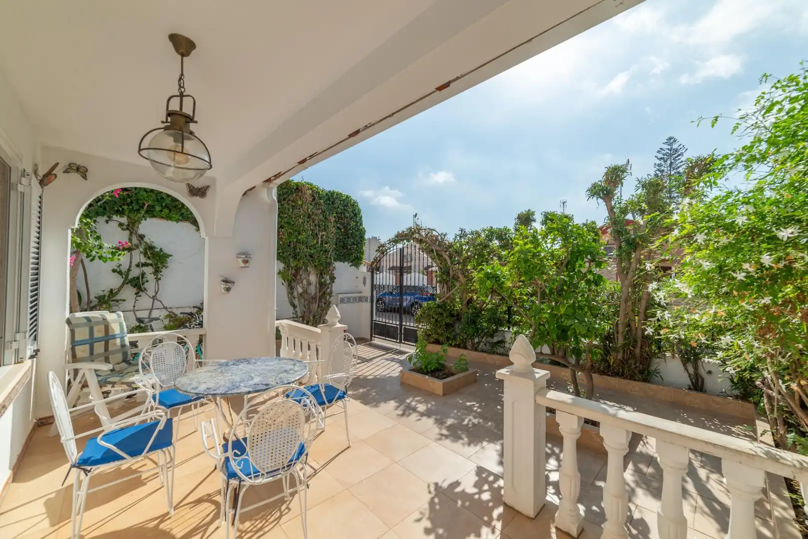 Terraza de Casa adosada en venta en San Javier con Aire acondicionado, Calefacción y Jardín privado