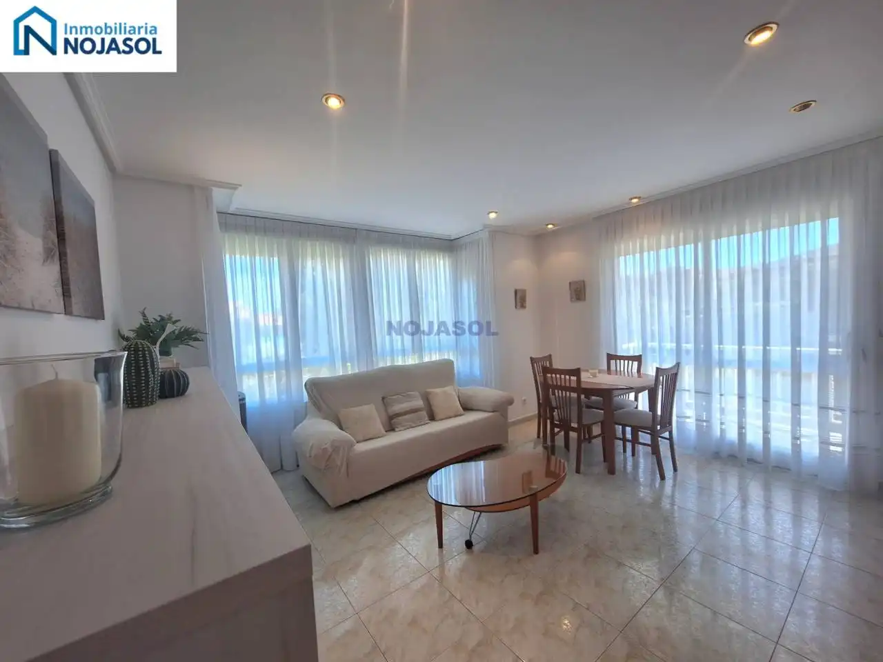 Living room of Apartments for rent in Noja  with Heating, Terrace and Furnished