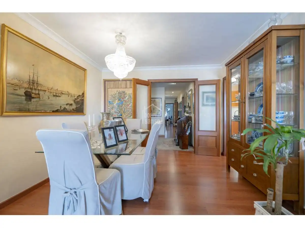 Comedor de Apartamento en venta en Maó - Mahón con Jardín privado, Terraza y Piscina