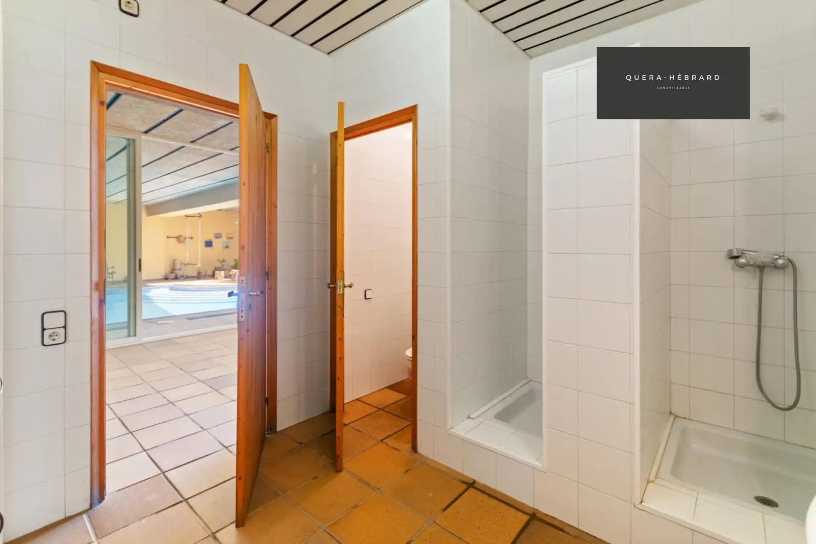 Badezimmer von Haus oder Chalet zum Verkauf in Terrassa mit Klimaanlage, Heizung und Terrasse