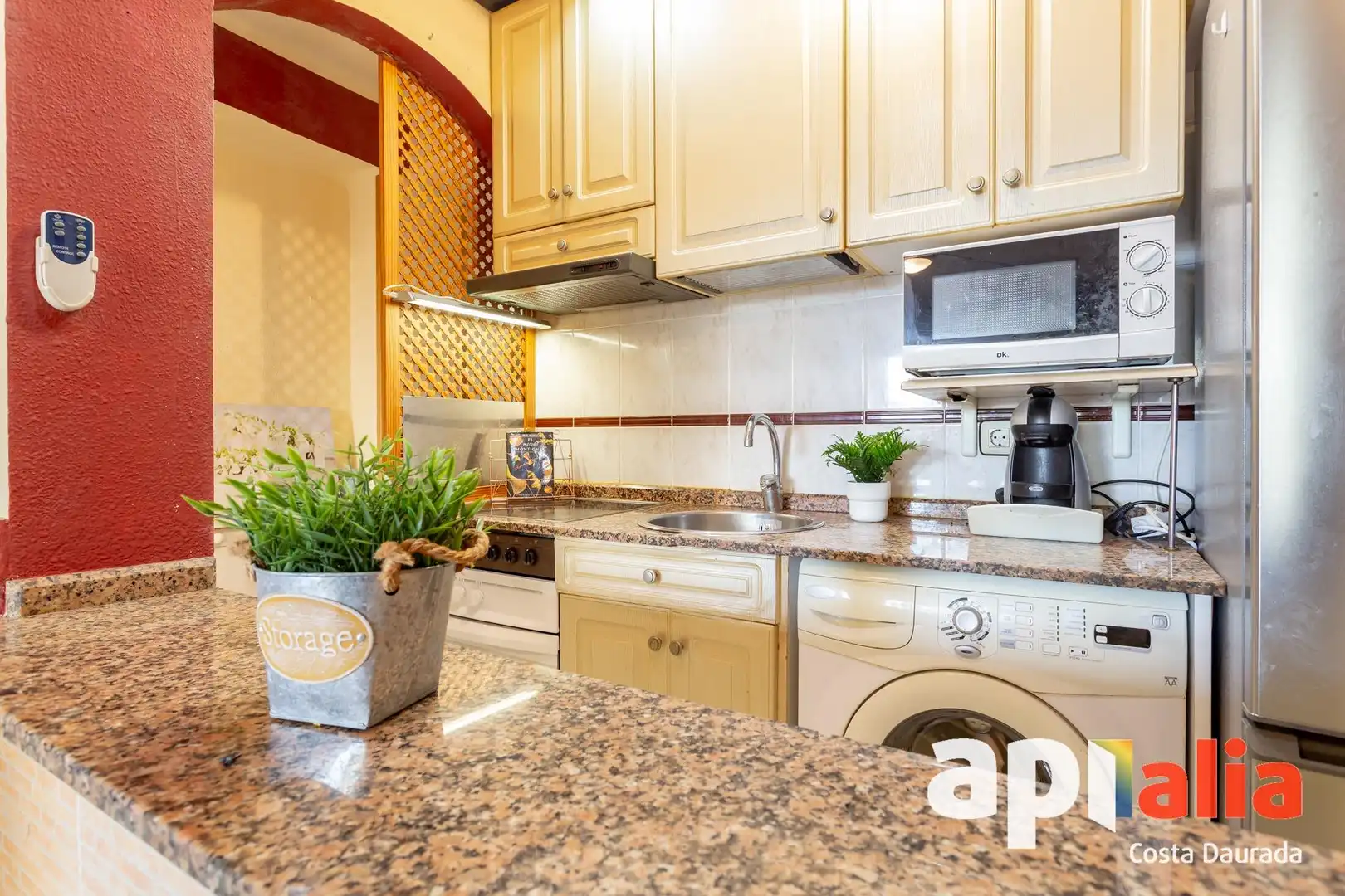 Kitchen of Apartments for sale in Salou  with Air Conditioner, Terrace and Furnished