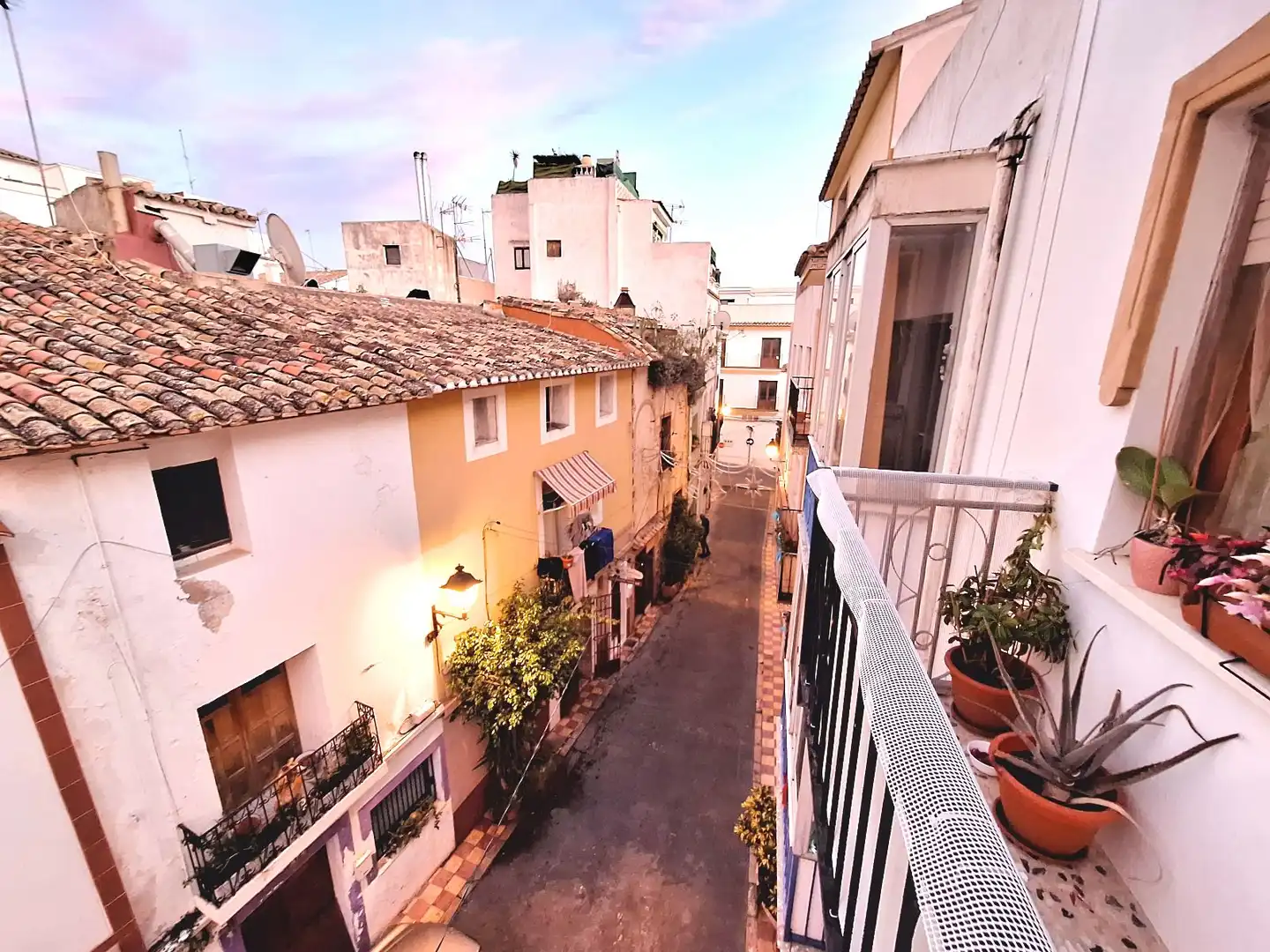 Vista exterior de Apartamento en venta en Calpe / Calp con Aire acondicionado y Terraza