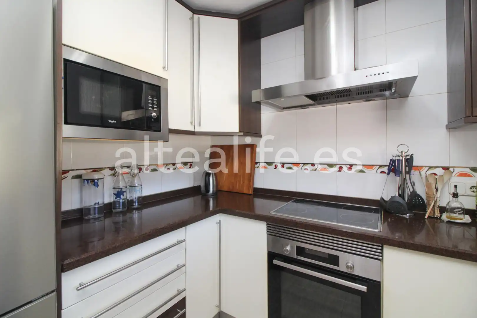Cocina de Casa o chalet en venta en La Nucia con Aire acondicionado, Calefacción y Jardín privado