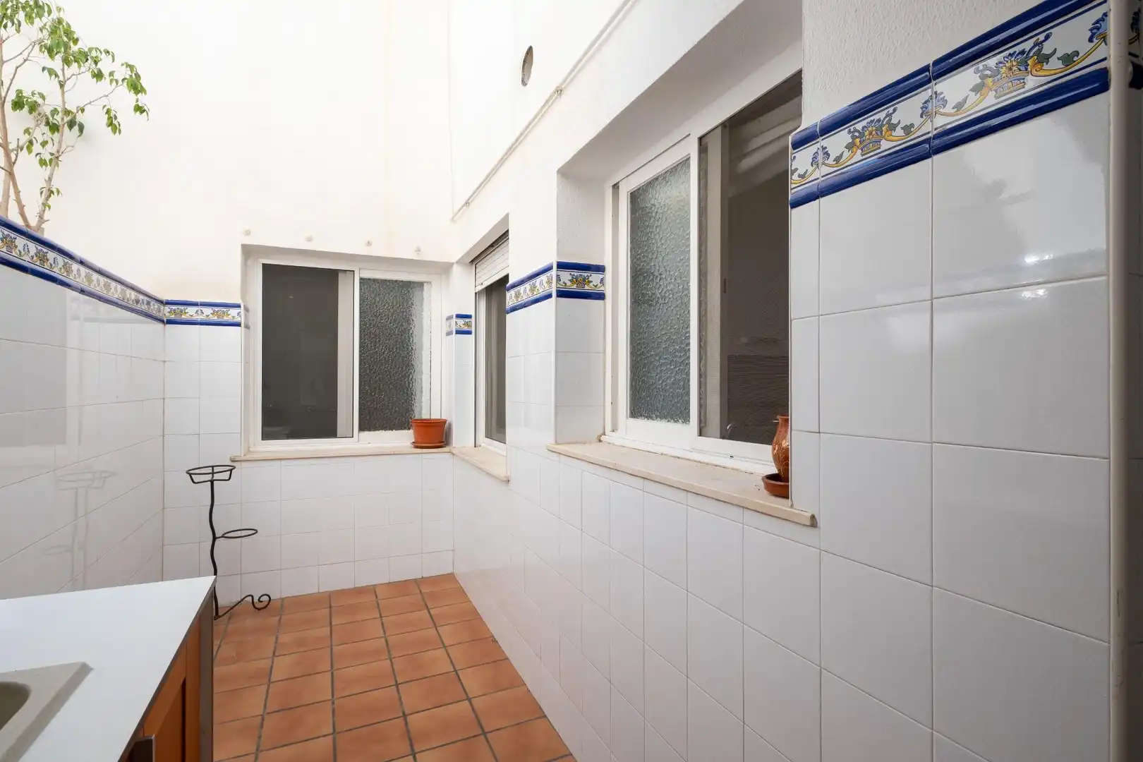 Terrasse von Dachboden zur Miete in Moncada mit Privatgarten, Terrasse und Balkon