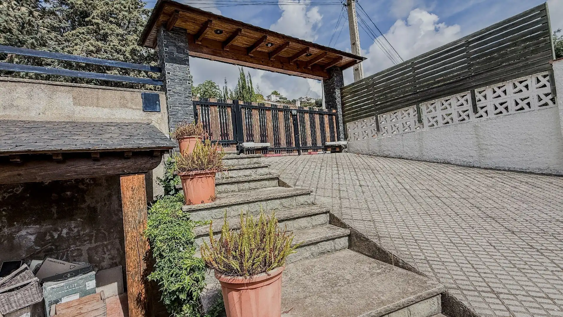 Terrace of Houses for sale in Alella, Barcelona