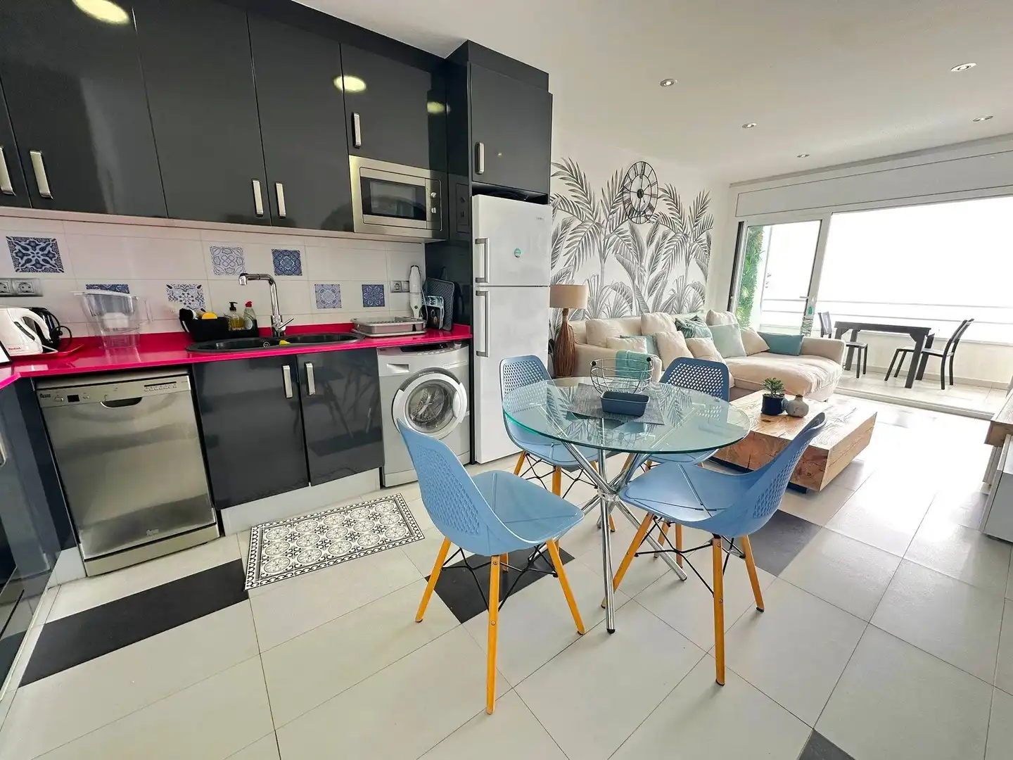 Cocina de Apartamento en venta en Almadrava - Canyelles - Puig-Rom