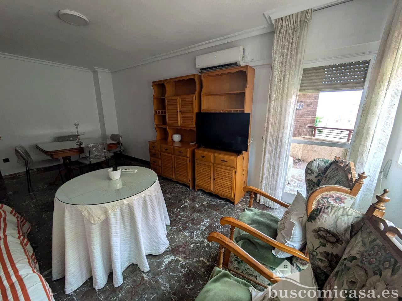 Living room of Flat to rent in Linares  with Air Conditioner and Furnished