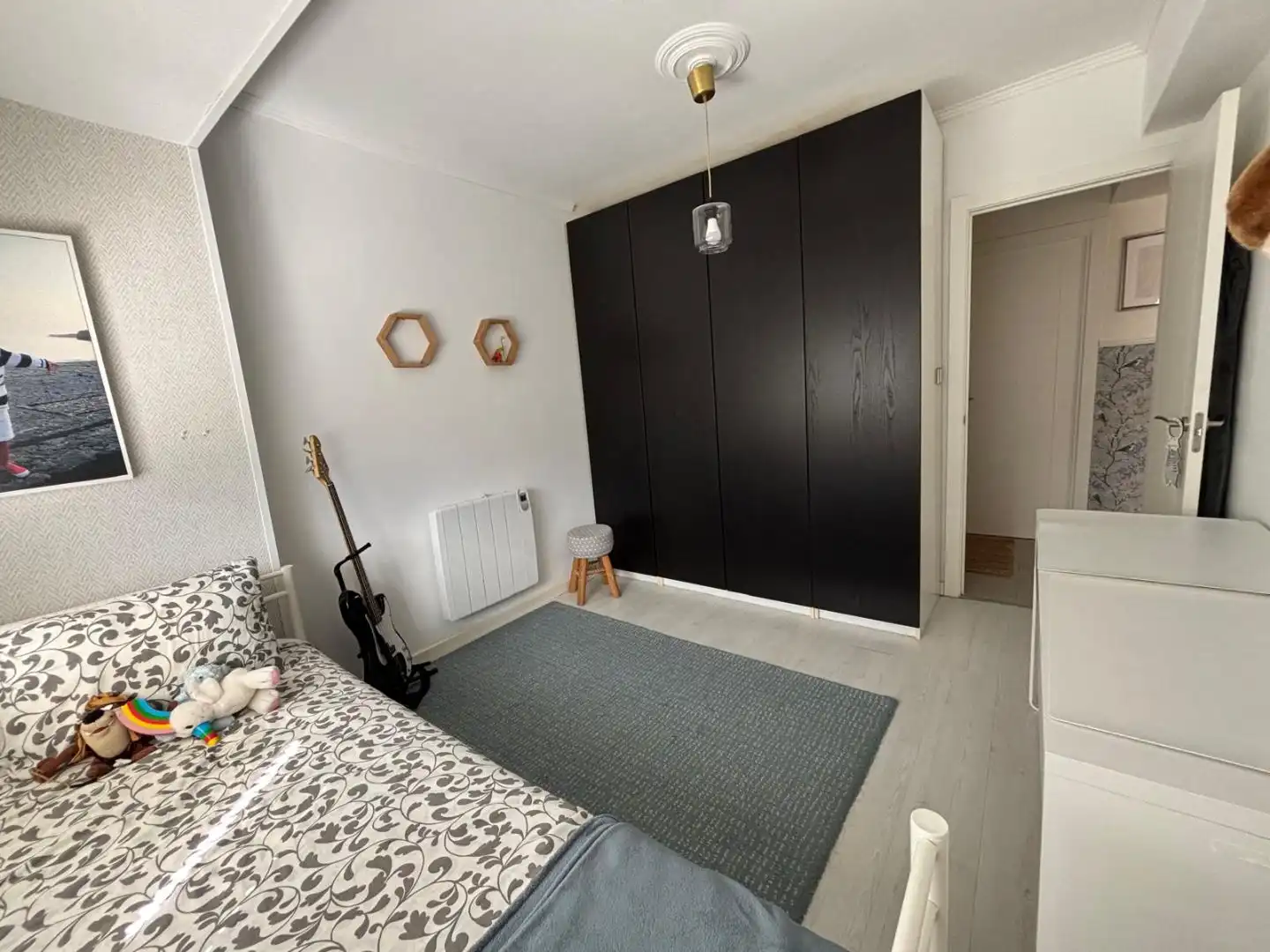 Bedroom of Flat for sale in Ferrol  with Heating, Storage room and Furnished