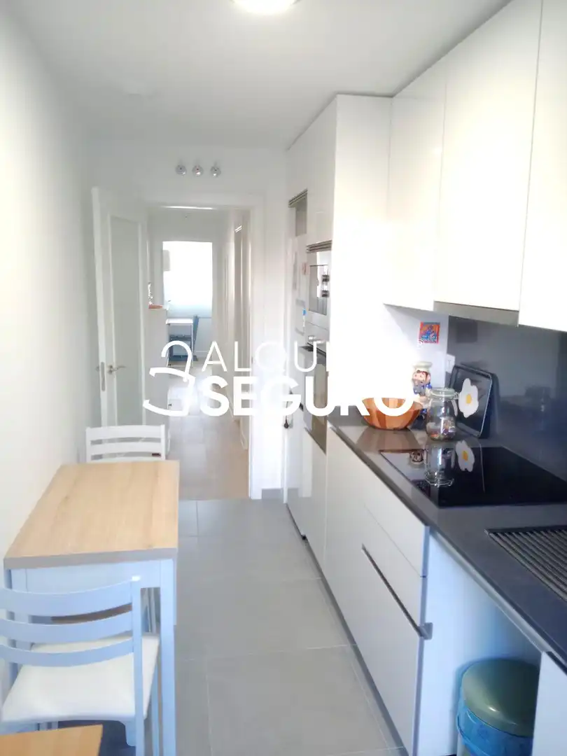 Kitchen of Flat for rent in Valladolid  with Heating, Terrace and Swimming Pool