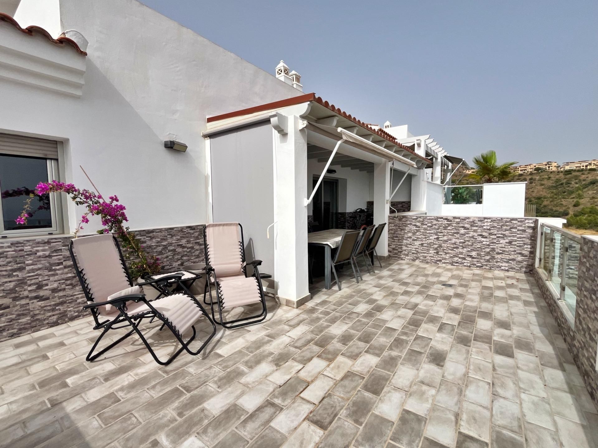 Terraza de Ático en venta en Rincón de la Victoria con Aire acondicionado, Calefacción y Jardín privado