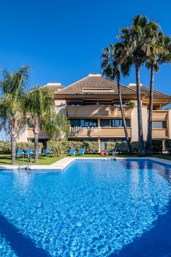 Exterior view of Attic for sale in Marbella  with Air Conditioner, Storage room and Furnished