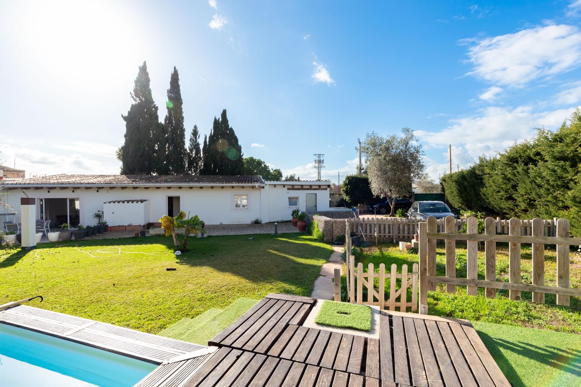 Jardí de Casa o xalet en venda en  Palma de Mallorca amb Aire condicionat, Jardí privat i Parquet