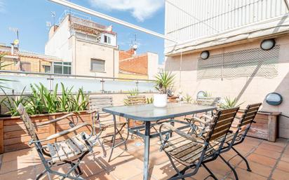 Terrace of Single-family semi-detached for sale in Terrassa  with Terrace