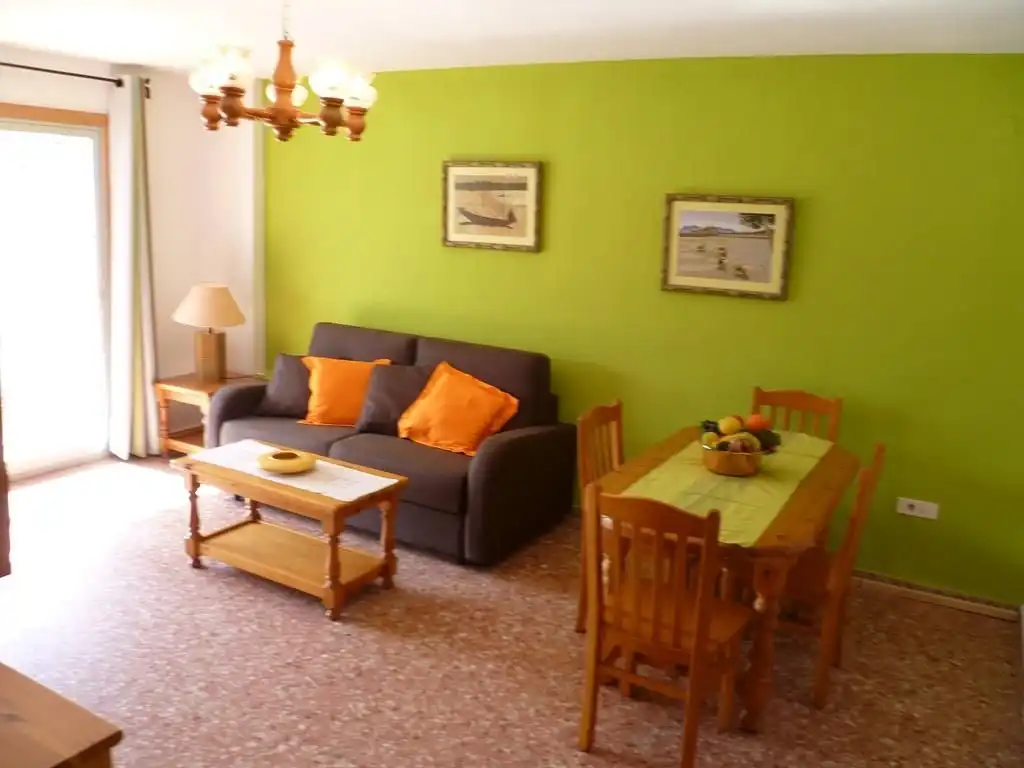 Living room of Apartments for rent in Cullera  with Terrace, Furnished and Oven