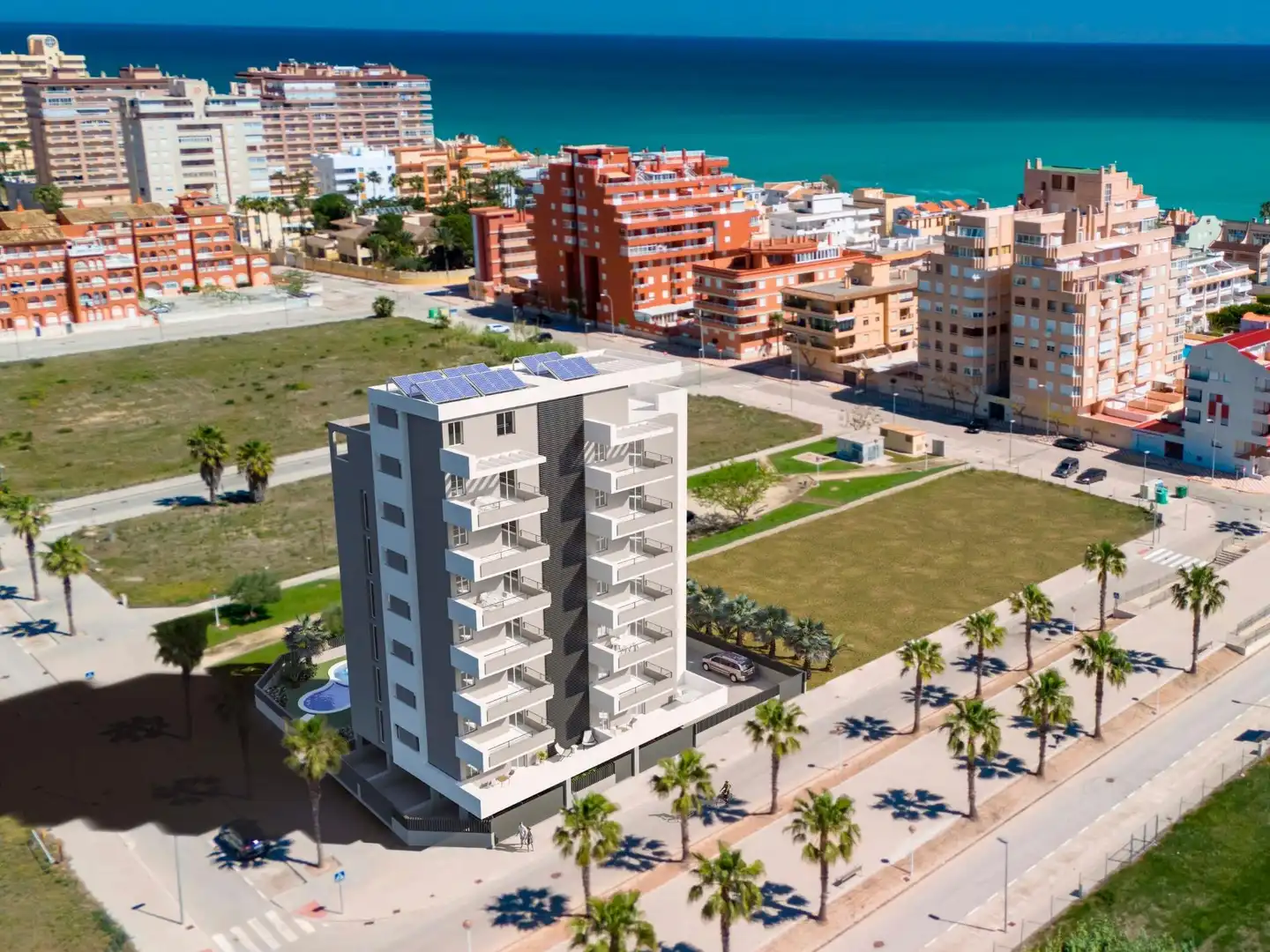 Vista exterior de Apartamento en venta en Tavernes de la Valldigna con Terraza y Balcón