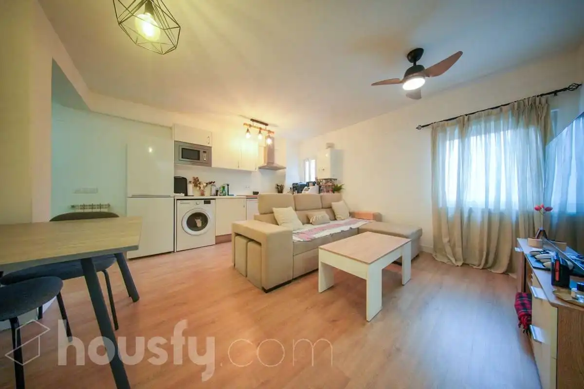 Sala de estar de Piso en venta en Madrid con Aire acondicionado, Calefacción y Parquet