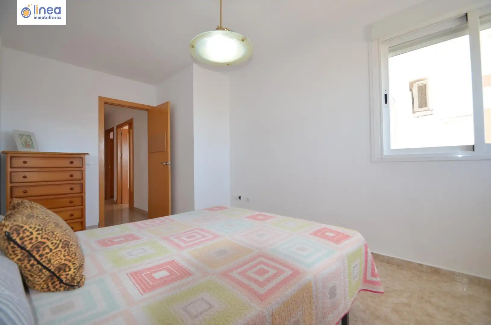 Bedroom of Flat for rent in Roquetas de Mar  with Air Conditioner, Terrace and Storage room