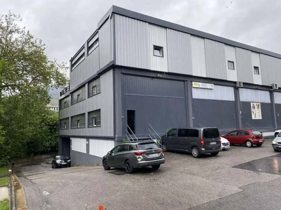 Exterior view of Industrial buildings for sale in Andoain