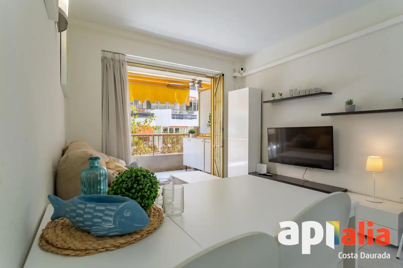 Sala de estar de Piso en venta en Platja de Ponent