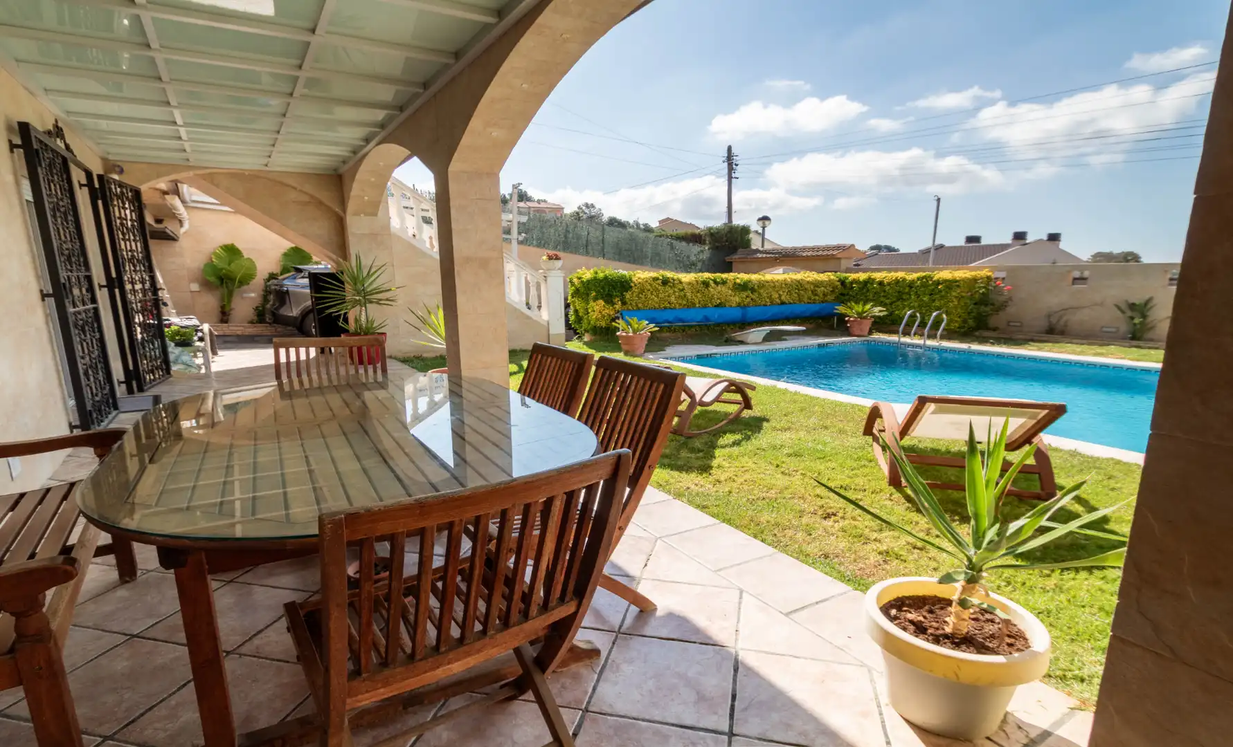 Terrassa de Casa o xalet en venda en El Vendrell amb Calefacció, Jardí privat i Terrassa