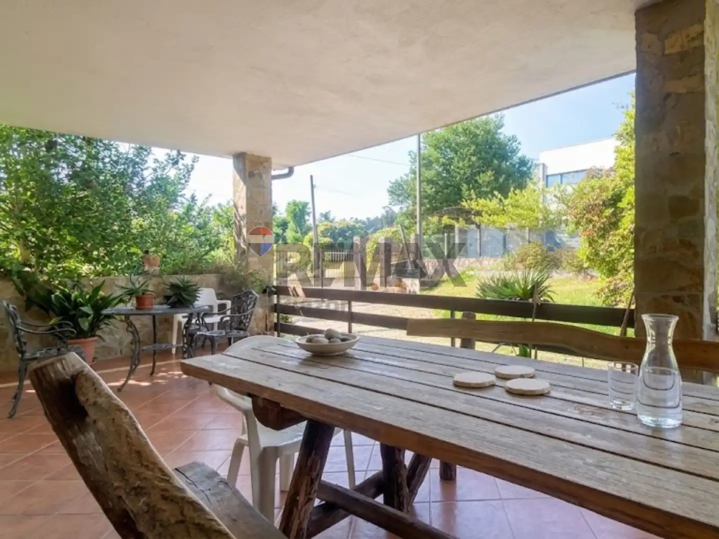 Terraza de Casa o chalet en venta en Ames con Calefacción, Jardín privado y Terraza