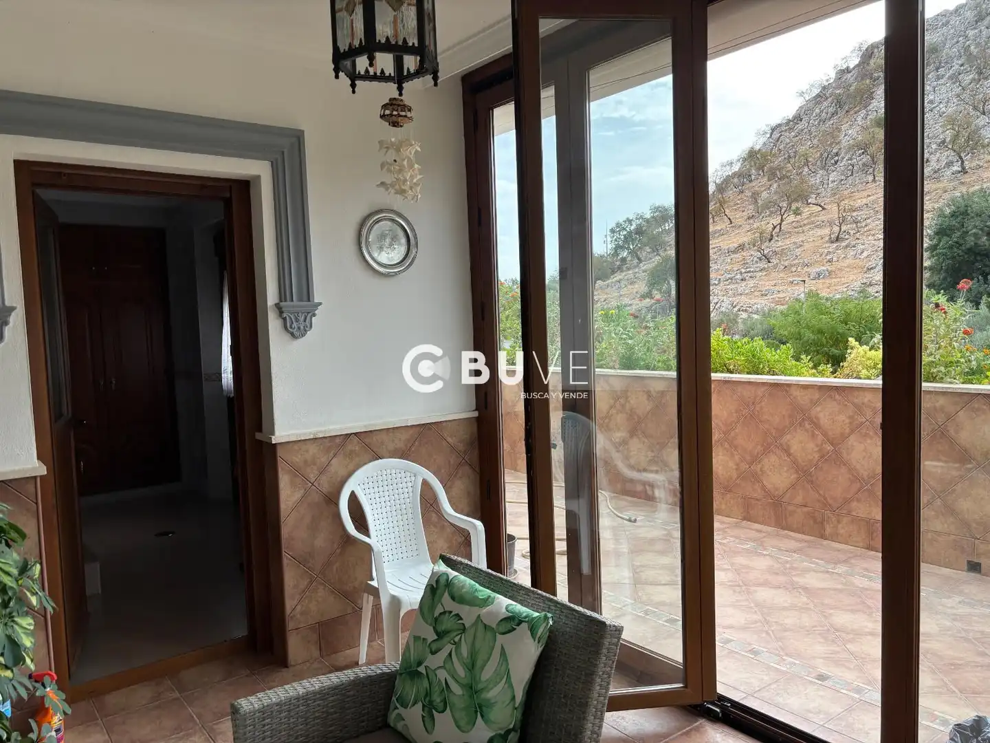 Terrassa de Casa o xalet en venda en Cuevas del Becerro amb Aire condicionat, Calefacció i Jardí privat