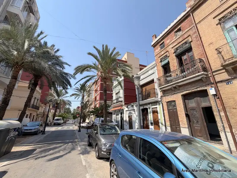 Vista exterior de Loft de alquiler en Valencia con Aire acondicionado, Calefacción y Parquet