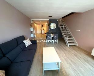 Living room of Duplex to rent in  Valencia Capital  with Air Conditioner, Terrace and Furnished