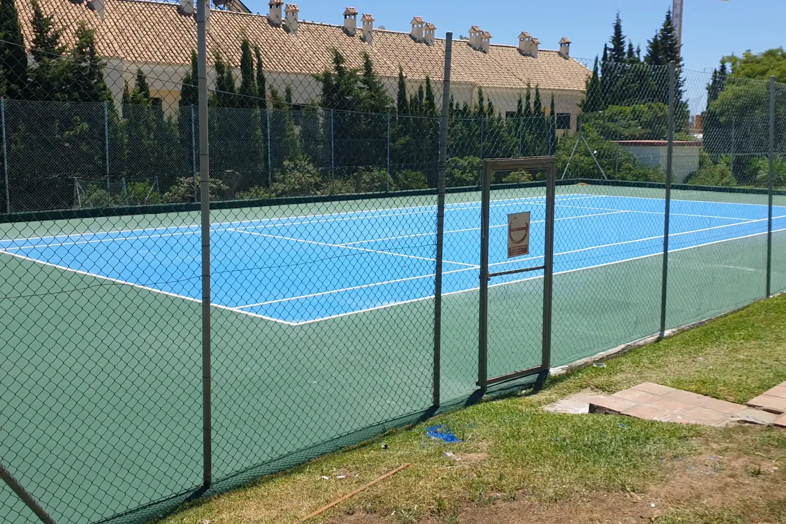 Garten von Maisonette zur Miete in Estepona mit Klimaanlage, Terrasse und Schwimmbad