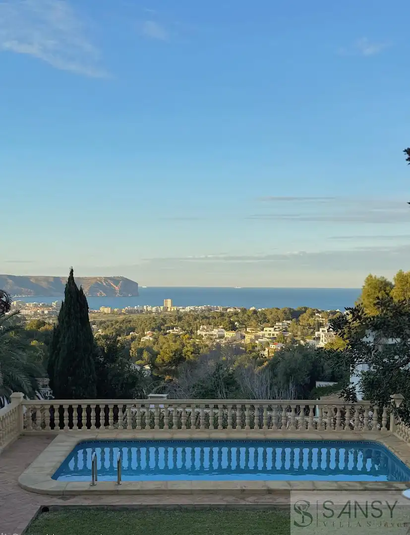Exterior view of Houses for sale in Jávea / Xàbia  with Heating, Storage room and Swimming Pool