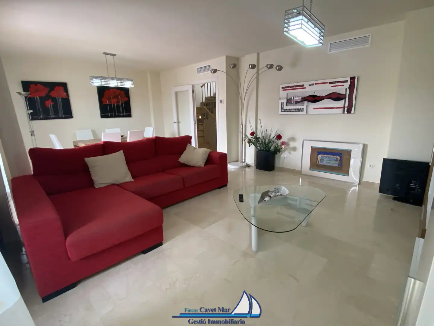 Living room of Attic for sale in Cambrils  with Air Conditioner, Heating and Terrace