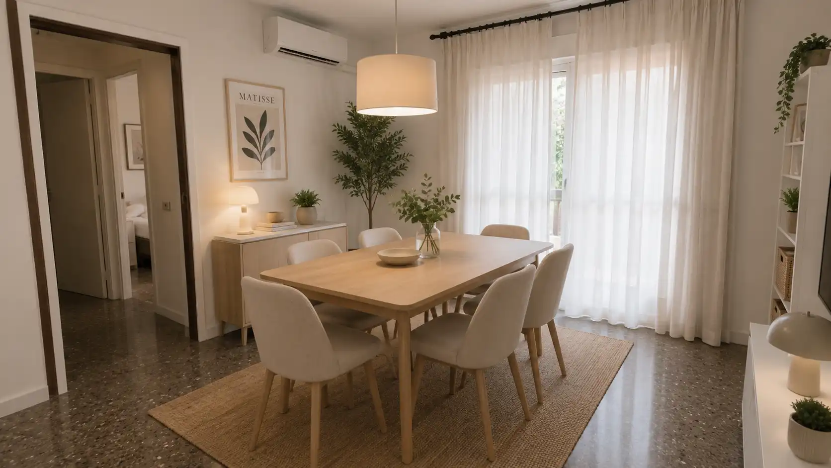 Esszimmer von Wohnung zum Verkauf in Barberà del Vallès mit Klimaanlage und Terrasse