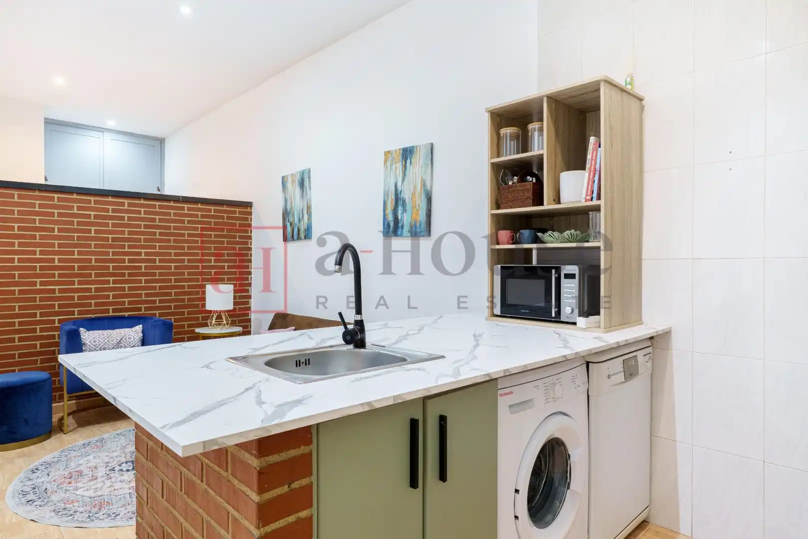 Kitchen of Ground floor for sale in Madrid  with Air Conditioner, Heating and Furnished