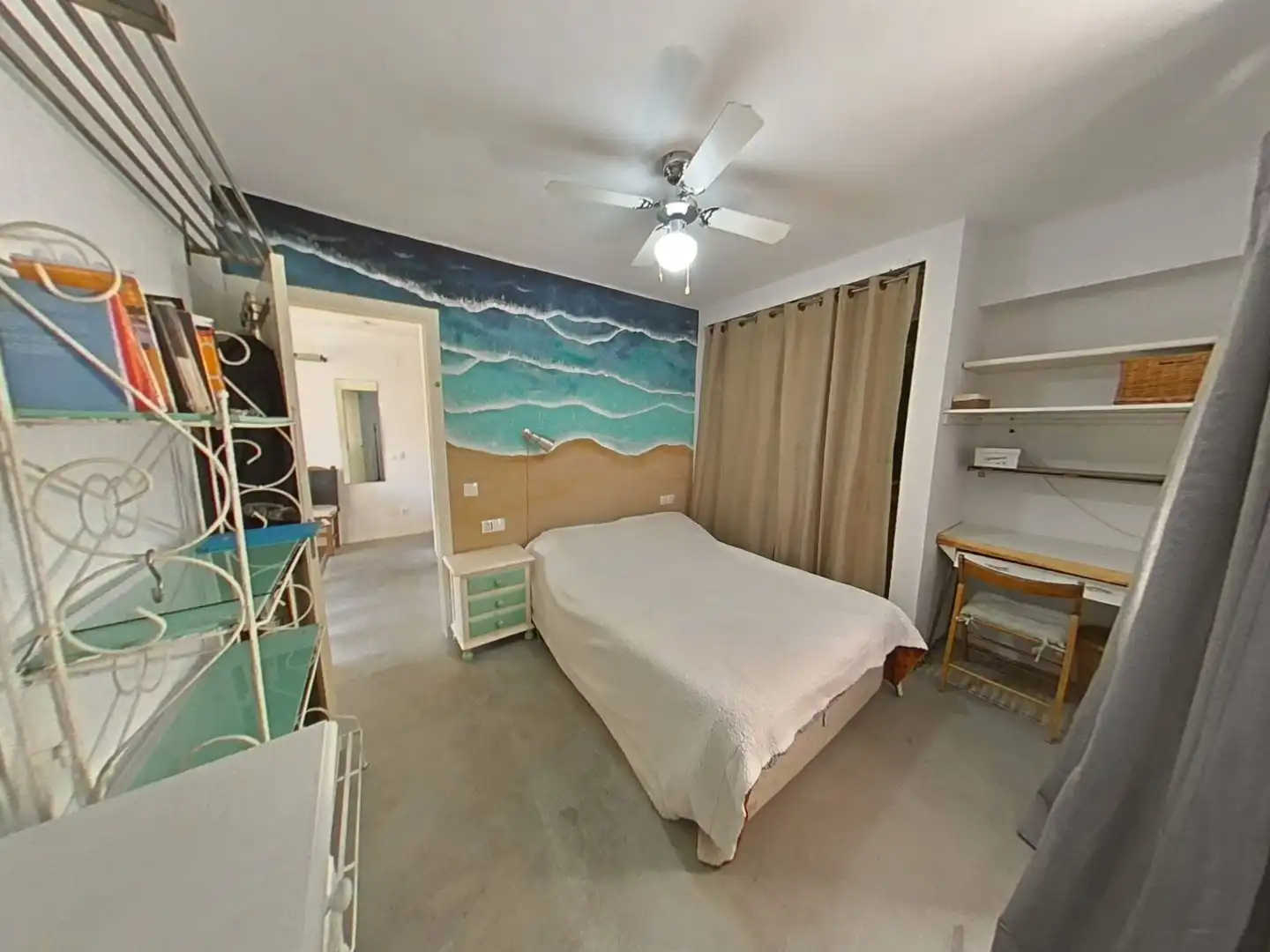 Schlafzimmer von Wohnung zum Verkauf in Málaga mit Klimaanlage, Terrasse und Möbliert