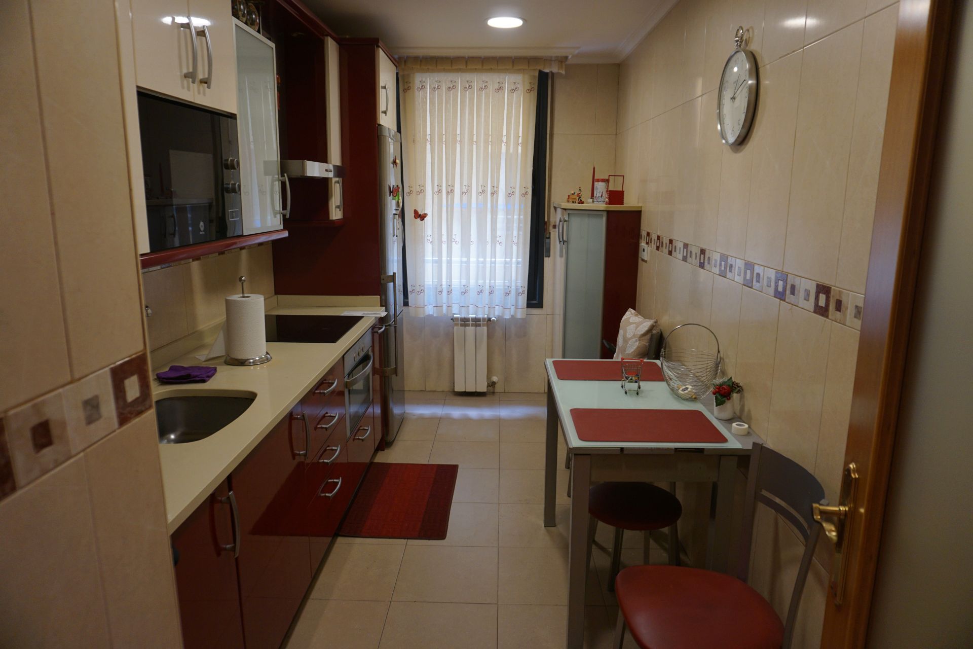 Cocina de Piso en venta en Santurtzi  con Calefacción, Amueblado y Horno