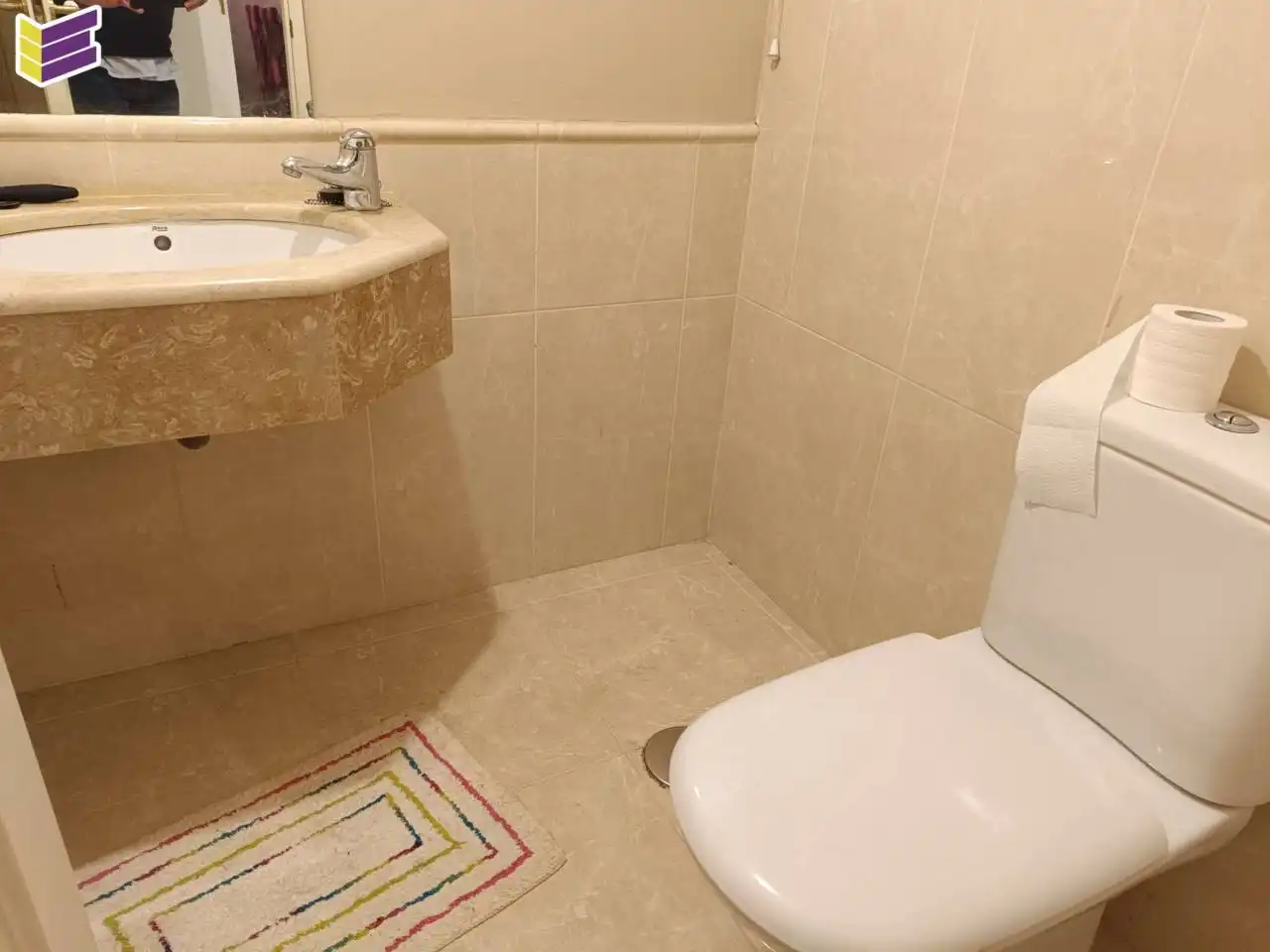 Baño de Dúplex en venta en Mondariz-Balneario con Aire acondicionado, Parquet y Trastero