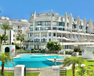 Exterior view of Duplex for sale in Marbella  with Air Conditioner, Terrace and Swimming Pool
