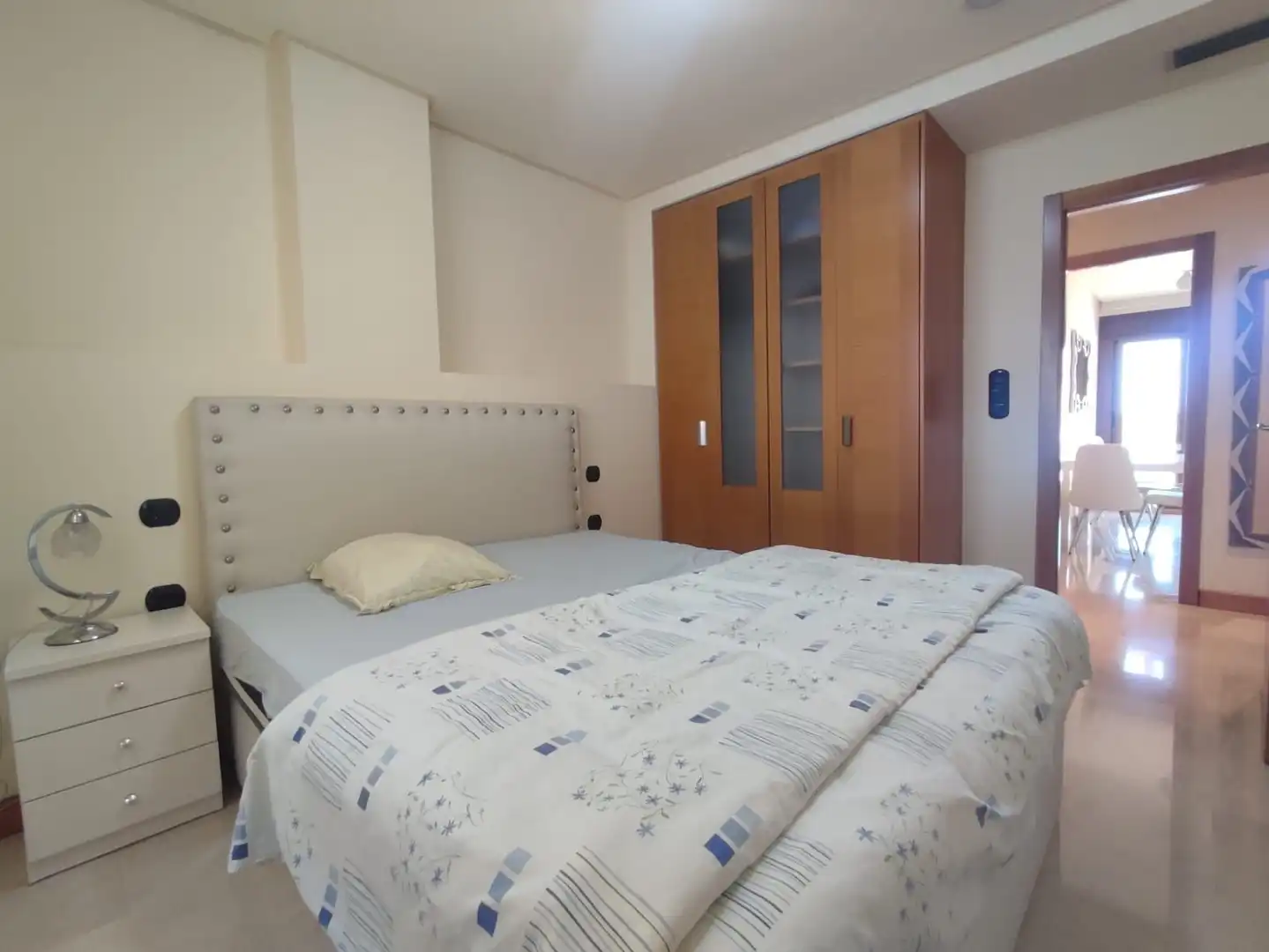 Schlafzimmer von Dachboden zur Miete in Guardamar del Segura mit Klimaanlage, Heizung und Terrasse